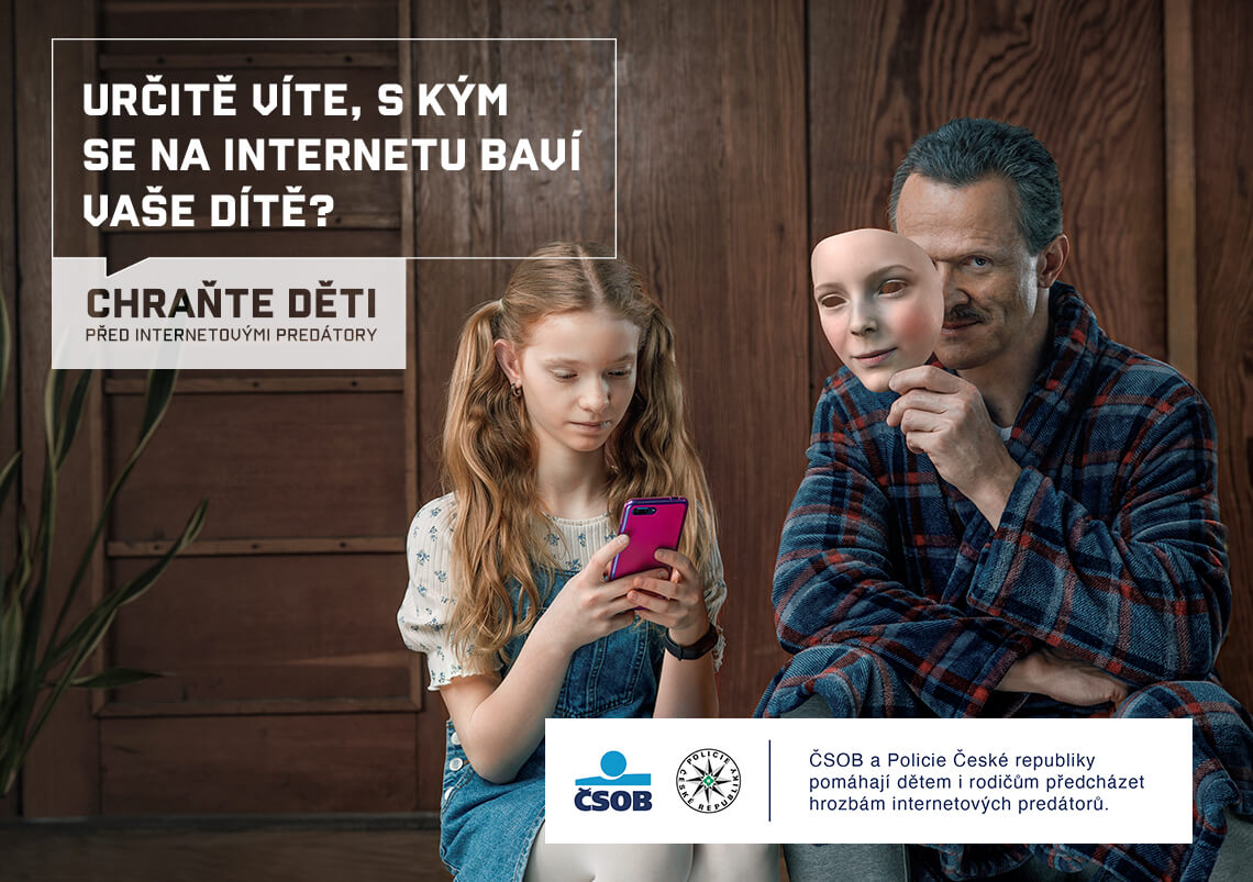 Chraňte děti před internetovými predátory