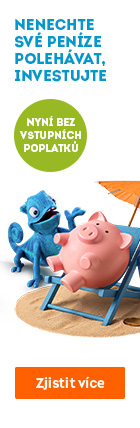 Nenechte své peníze polehávat, investujte - Nyní bez vstupních poplatků
