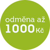 Odměna až 1000 Kč