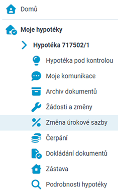 Navigační menu