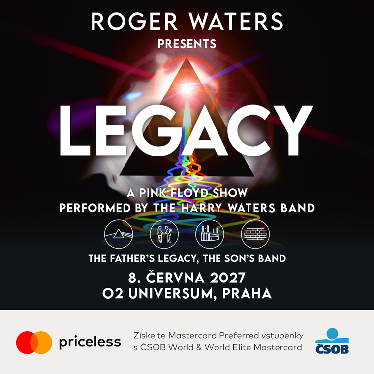 Roger Waters, O2 Universum Praha, 8. 6. 2027