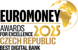 Euromoney Awards for excellence Czech Republic Best Digital Bank 2025