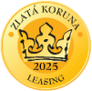 Ocenění Zlatá koruna - Leasing 2025