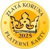 Ocenění Zlatá koruna - Platební karty 2025